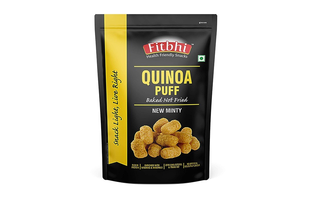 Fitbhi Quinoa Puff New Minty   Pack  25 grams
